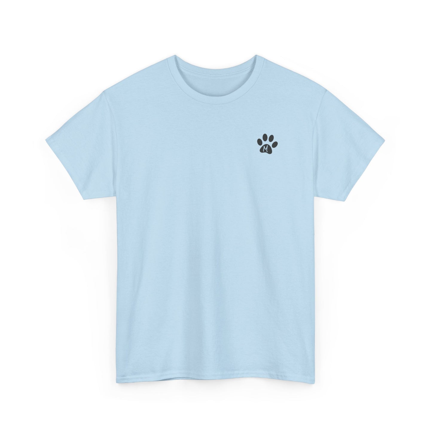 ORIGINAL SHIBA SWANK Short Sleeve Unisex Cotton T Shirt, Blue, Red and Yellow Design