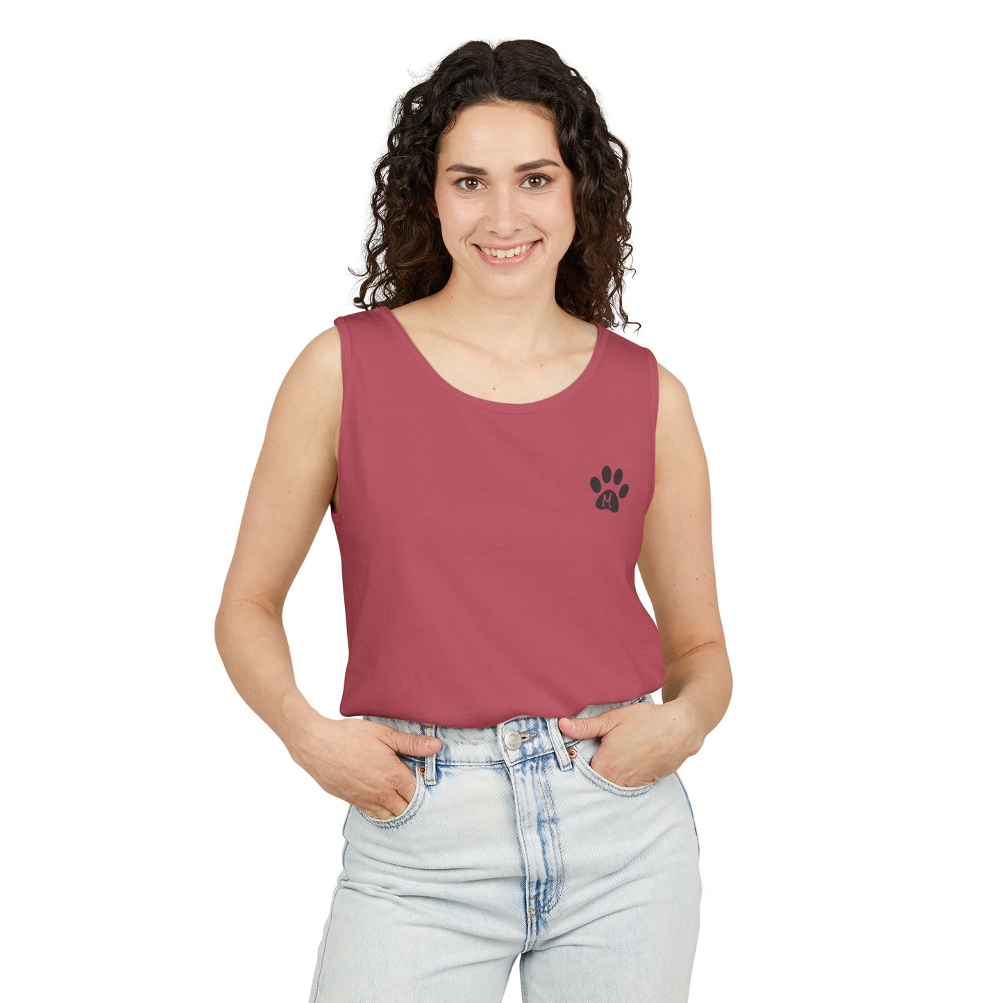 SHIBA SWANK Unisex Sleeveless Tank Top Front & Back Design
