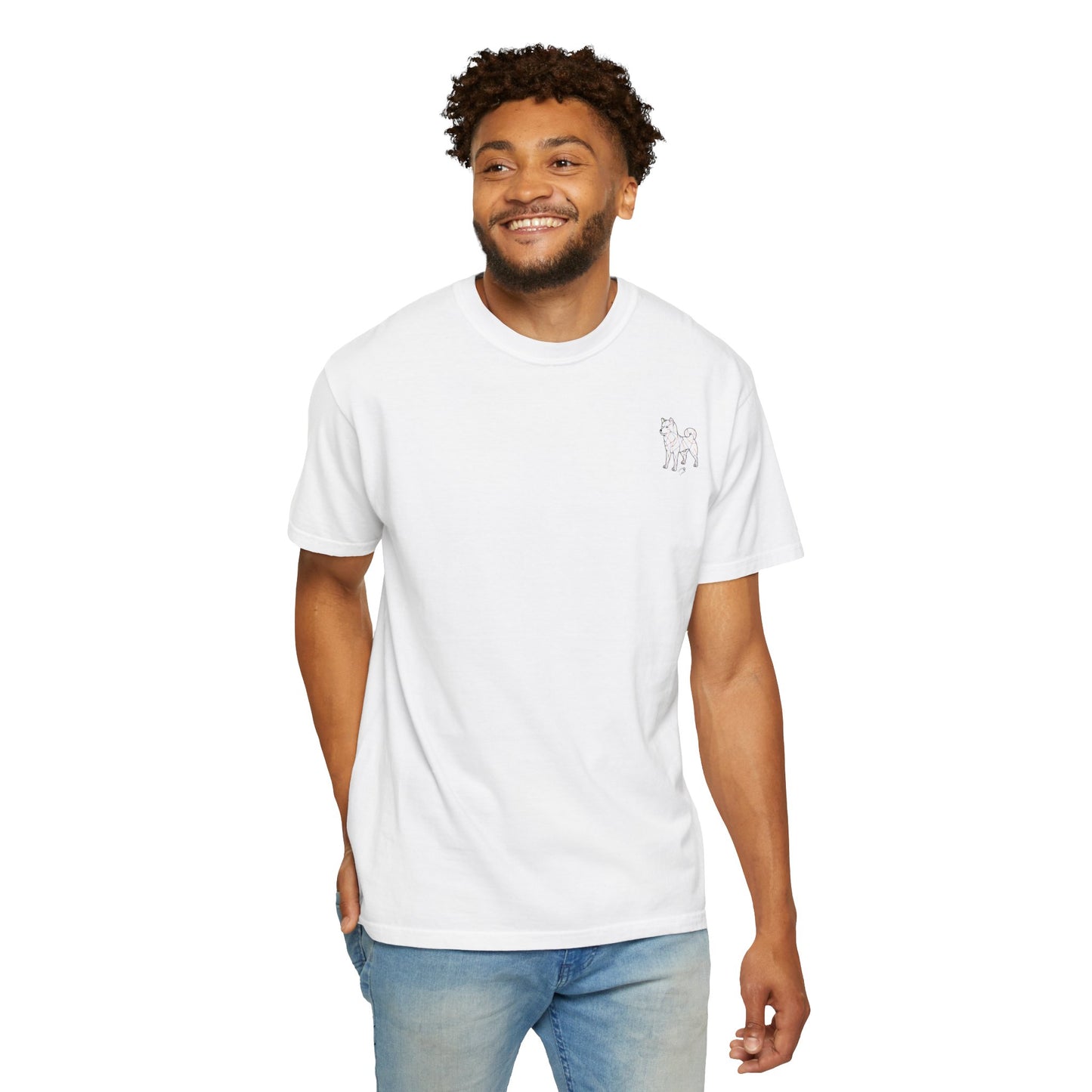 SHIBA SWANK Short Sleeve T-shirt - Peace ,Love, and SHIBA SWANK
