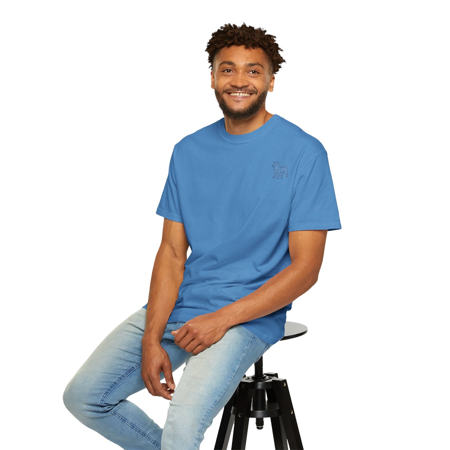 SHIBA SWANK Short Sleeve T-shirt - Peace ,Love, and SHIBA SWANK