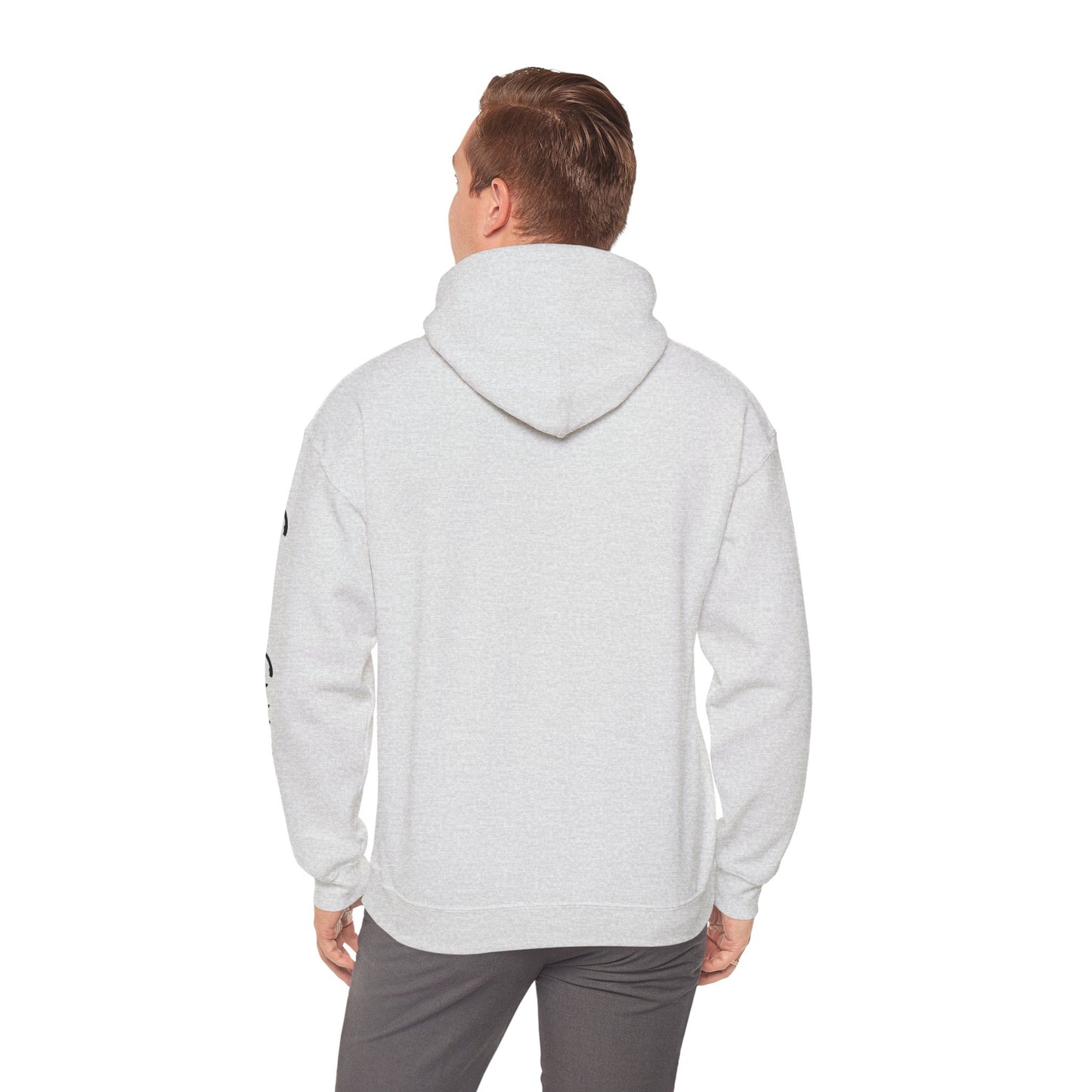 SHIBA SWANK Long Sleeve Athletic Casual Hoodie - Unisex Heavy Blend™ Hooded Sweatshirt, Pink & Purple Design