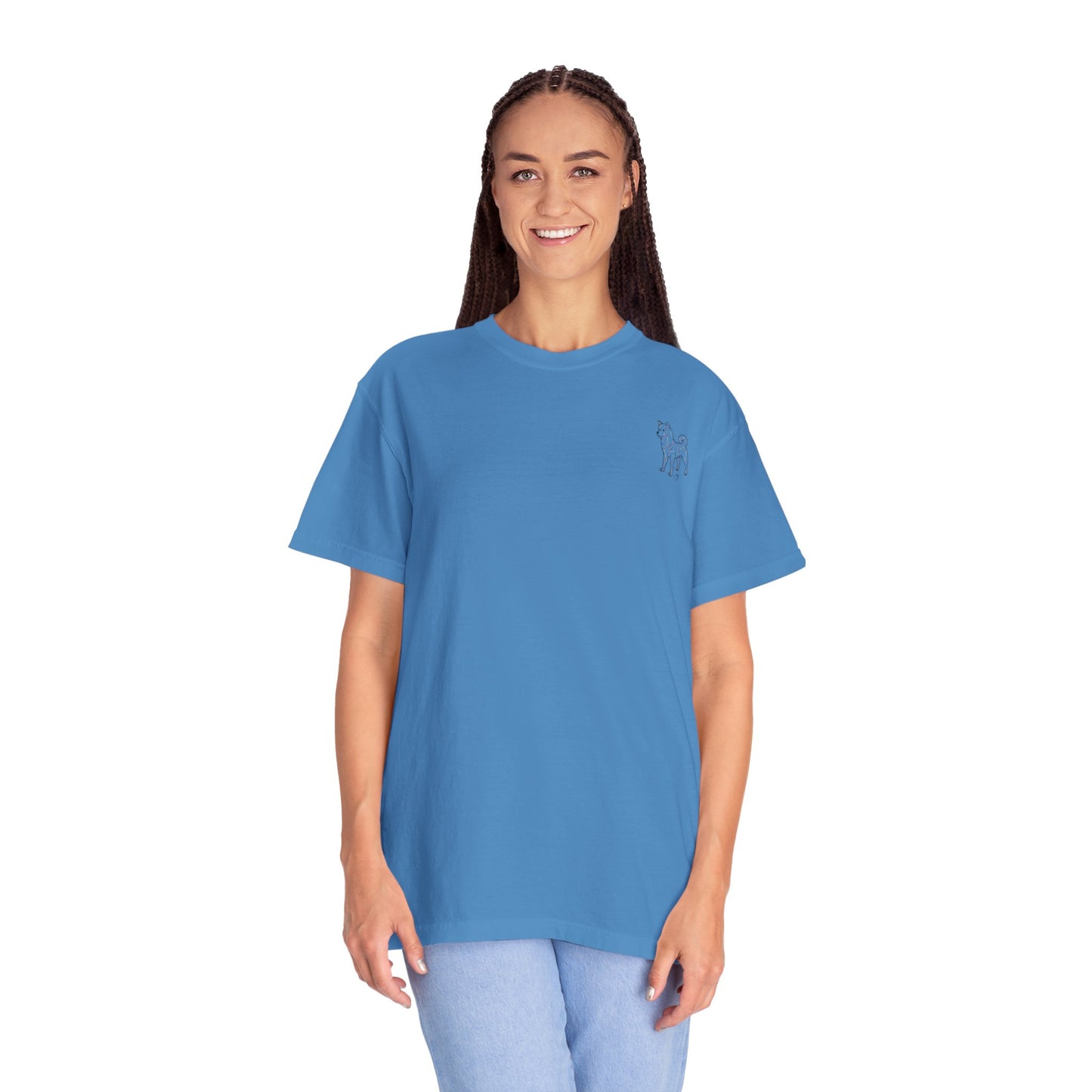 SHIBA SWANK Short Sleeve T-shirt - Peace ,Love, and SHIBA SWANK