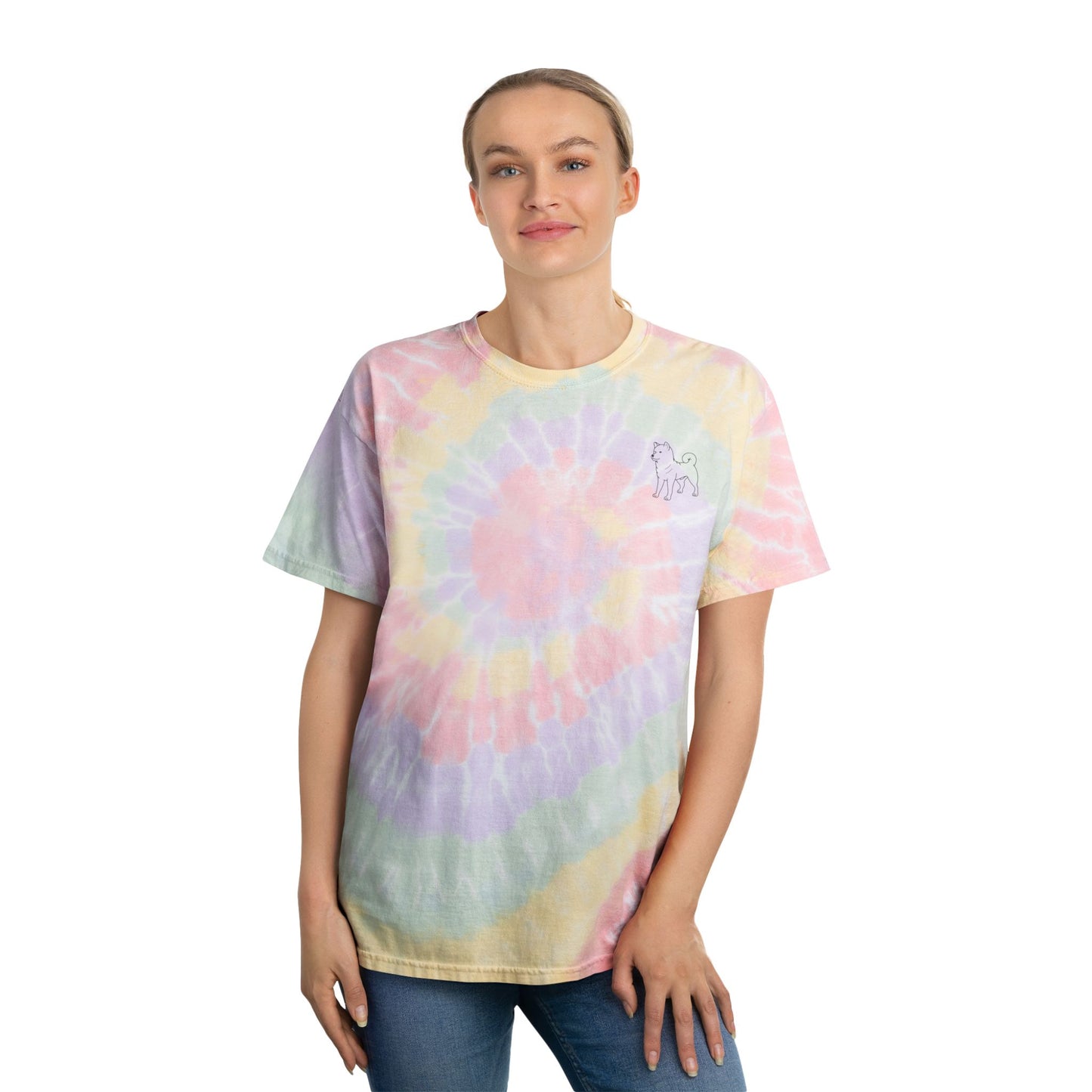 Tie Dye, Short Sleeve, Design on Front and Back, Men and Women
