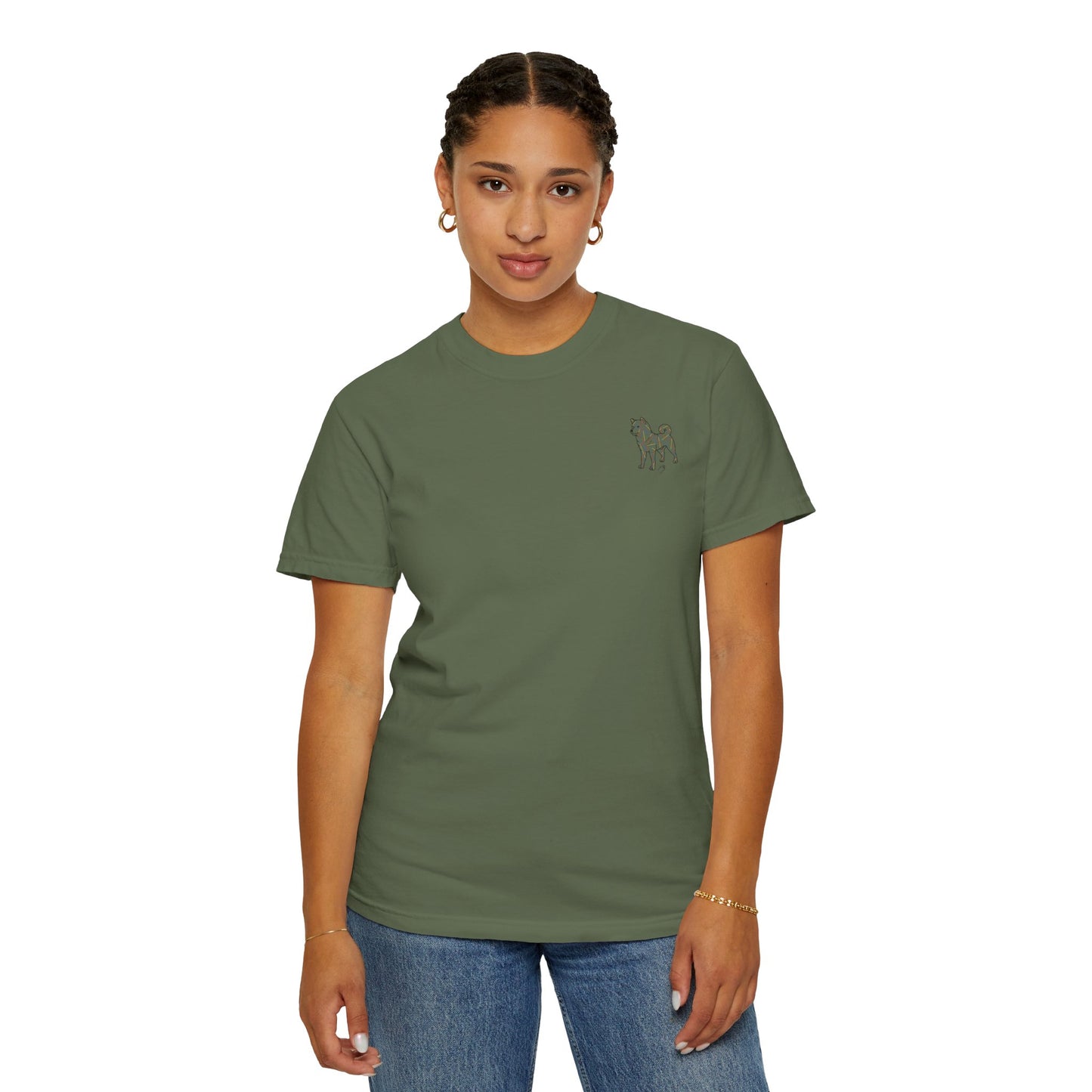 SHIBA SWANK Short Sleeve T-shirt - Peace ,Love, and SHIBA SWANK