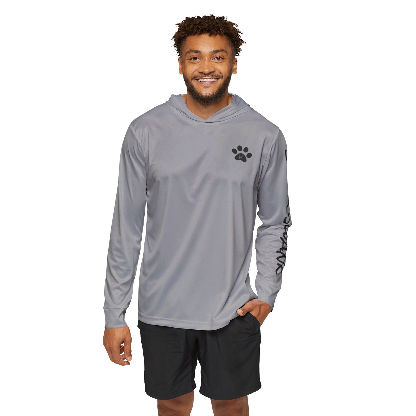 SHIBA SWANK Men's Sports Warmup Hoodie  - UPF 50+ Sun Protection - Great for Hiking, Cycling, Running, Working Out