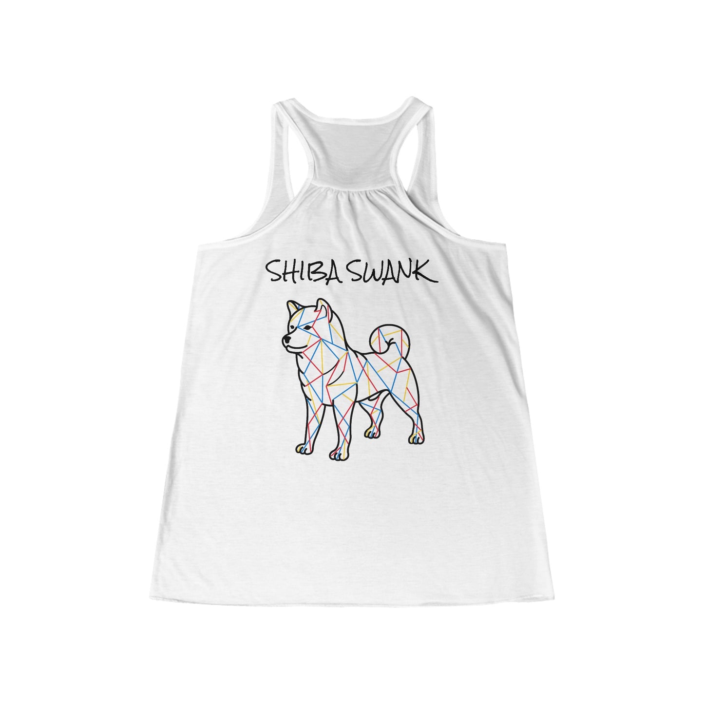 SHIBA SWANK Women's Flowy Racerback Tank