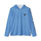 ORIGINAL SHIBA SWANK Design - Men's Sports Warmup Hoodie  - UPF 50+ Sun Protection - Print On Front and Back Design