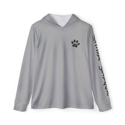 SHIBA SWANK Men's Sports Warmup Hoodie  - UPF 50+ Sun Protection - Great for Hiking, Cycling, Running, Working Out