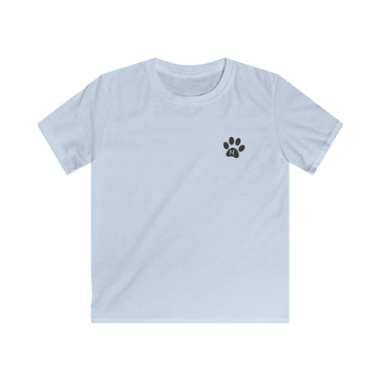 SHIBA SWANK Kids Short Sleeve Soft T-Shirt, Front & Back Design