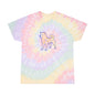 Tie-Dye Pastel Short Sleeve T-shirt, Men and Women, Front Design