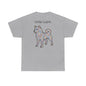 ORIGINAL SHIBA SWANK Design T-Shirt - Blue, Red & Yellow Promotes, Strength, Trust, Positivity,  Unisex Tee