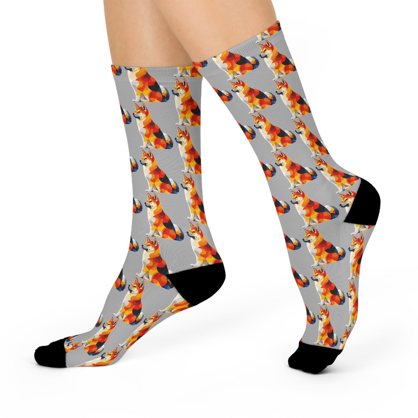 Shiba Inu Crew Socks