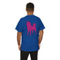 SHIBA SWANK Short Sleeve Shirt, Pink Design on Ash, Kiwi, Yellow Haze, Light Pink, Royal Shirt