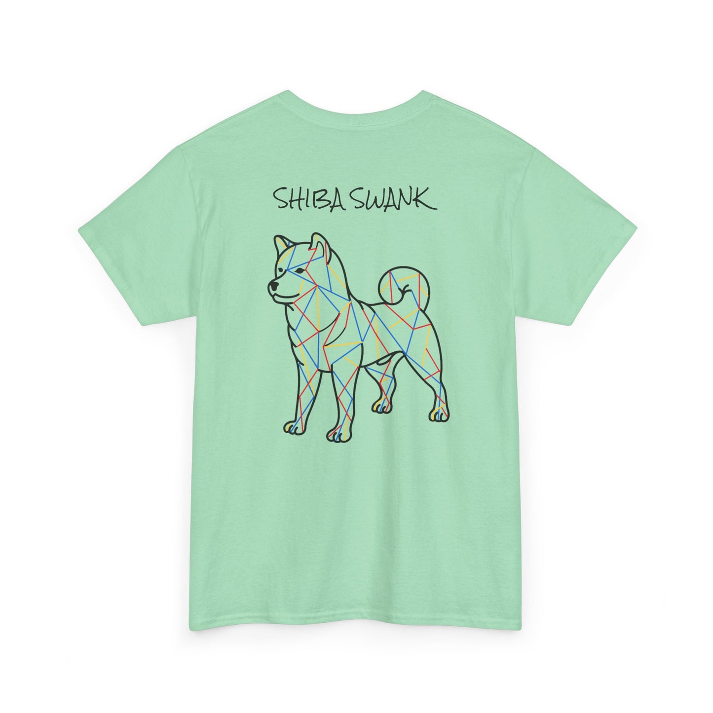 Shiba Swank T-Shirt - Strength Trust Positivity Multi-Colored Unisex Tee