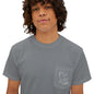 SHIBA SWANK Short Sleeve Pocket T-Shirt, Several Color Tees, Unisex Shirt, Print On Front Pocket And Back