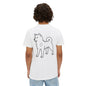 SHIBA SWANK Short Sleeve Pocket T-Shirt, Several Color Tees, Unisex Shirt, Print On Front Pocket And Back