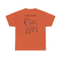ORIGINAL SHIBA SWANK Design T-Shirt - Blue, Red & Yellow Promotes, Strength, Trust, Positivity,  Unisex Tee
