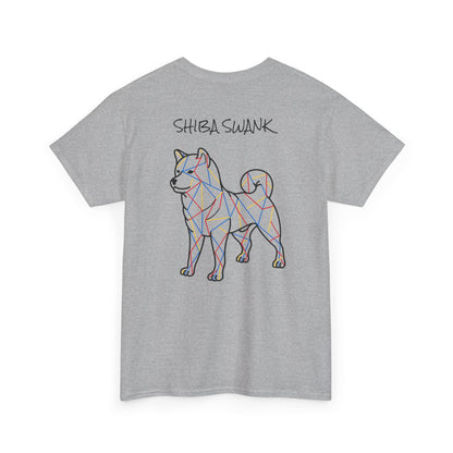 Shiba Swank T-Shirt - Strength Trust Positivity Multi-Colored Unisex Tee