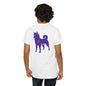 SHIBA SWANK  Short Sleeve Shirt, Unisex T-Shirt, Purple Design, Multi Color Shirts, Front and Back Print