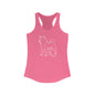 SHIBA SWANK Racerback Tank Top for Women - Multi Color Prints and Tanks Available