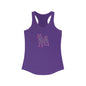 Women's Racerback Tank - Pink SHIBA SWANK Summer Workout Beach Top