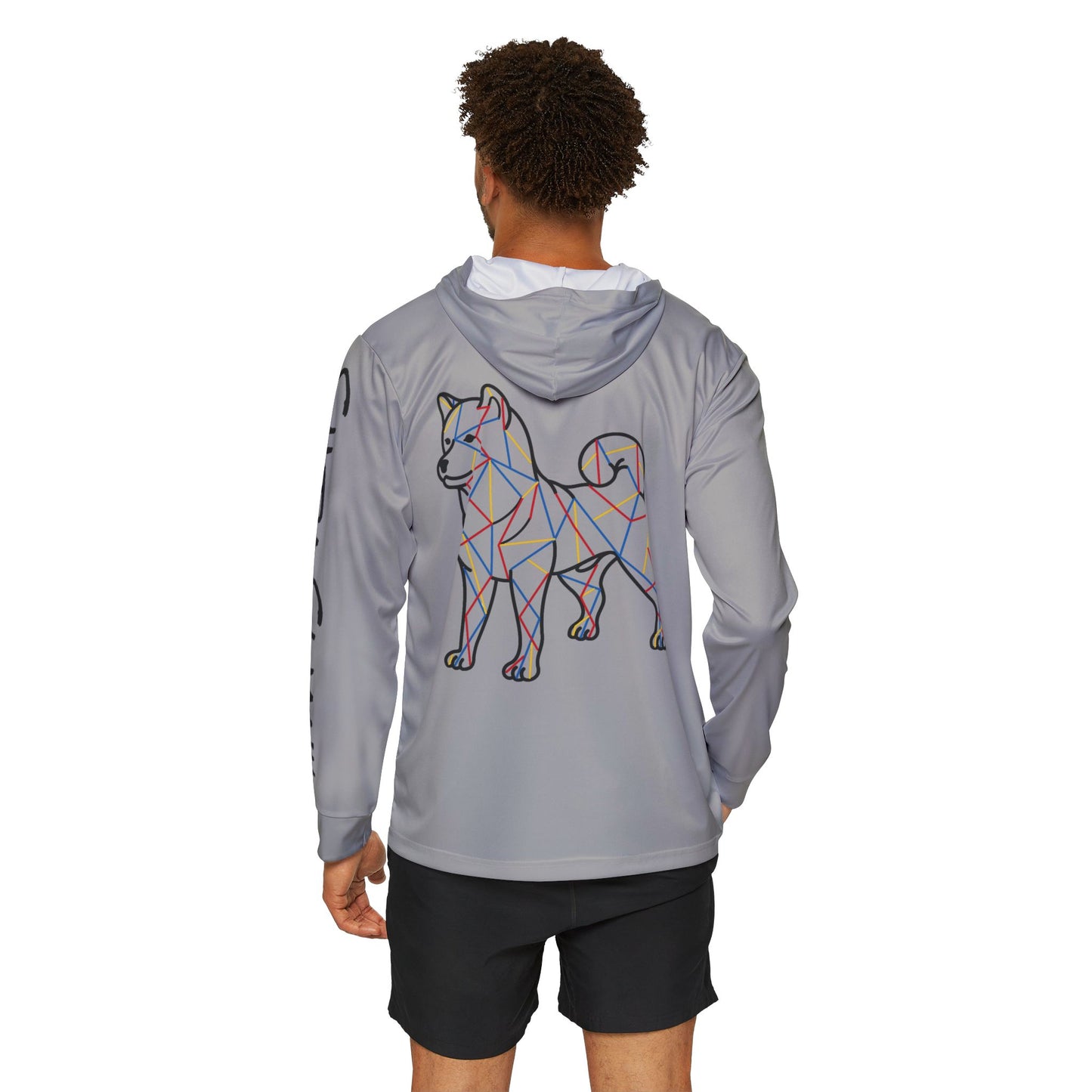 SHIBA SWANK Men's Sports Warmup Hoodie  - UPF 50+ Sun Protection - Great for Hiking, Cycling, Running, Working Out