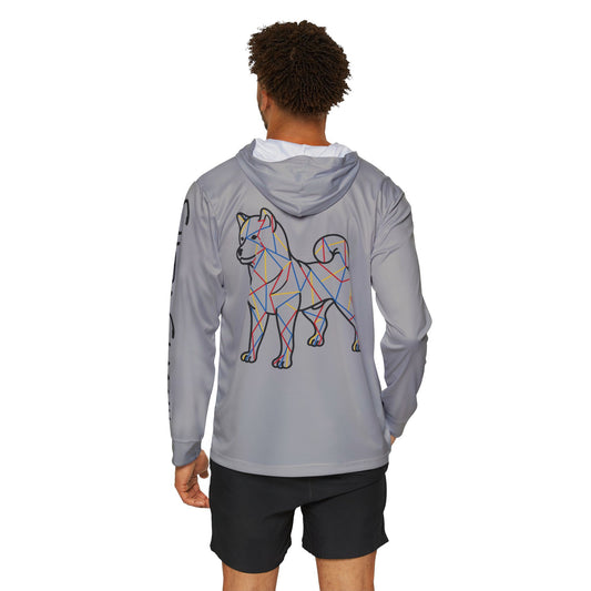 SHIBA SWANK Men's Sports Warmup Hoodie  - UPF 50+ Sun Protection - Great for Hiking, Cycling, Running, Working Out