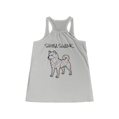 SHIBA SWANK Women's Flowy Racerback Tank