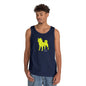 SHIBA SWANK Tank Top - Orange, Red, Yellow, White Designs on Several Color Tanks, Great For Beach, Sports, Yoga, Casual