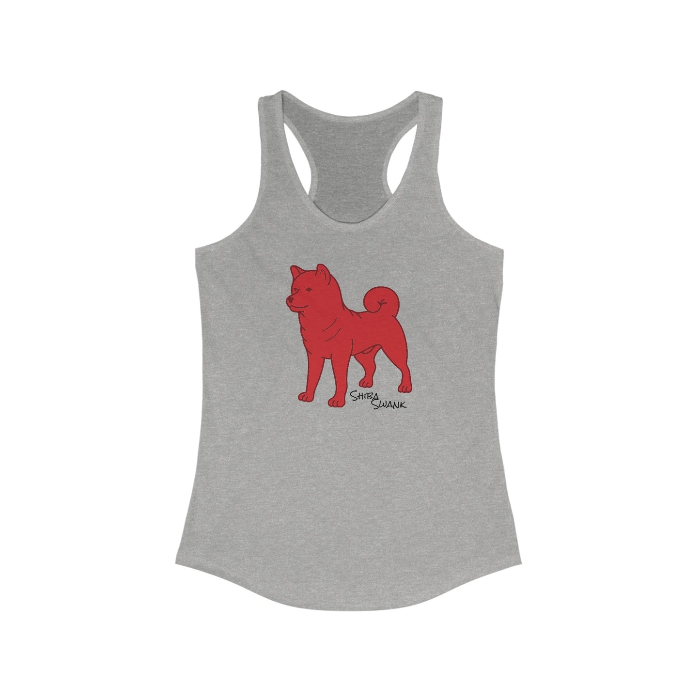 Racerback Tank Top for Women - Yoga, Summer, Hiking, Biking, Beach or the Gym - Shiba Swank Tanks, Multiple Colors and Designs, Casual