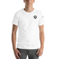 SHIBA SWANK Unisex Short Sleeve, Shiba Inu with Paw Print, Front, Back and Sleeve Design